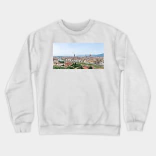 Florence panoramic view Crewneck Sweatshirt